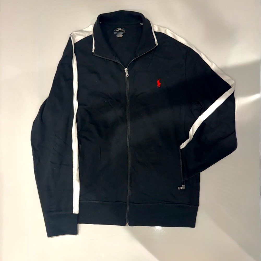 90’s Polo by Ralph Lauren Black and White Jacket